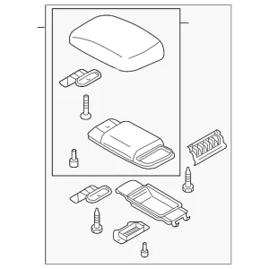 Console Lid - Mazda (GP7A-64-450-02)