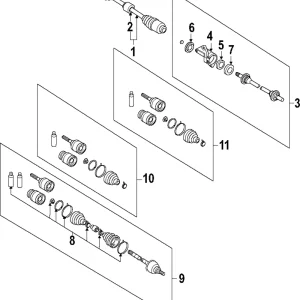 Damper - Mazda (GD34-25-411)