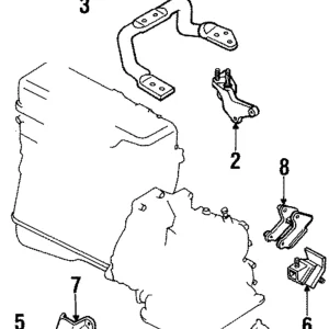 Trans Mount - Mazda (B094-39-040A)