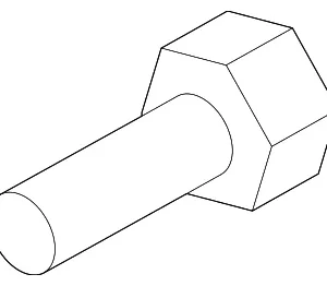Mount Bolt - Mazda (9980-80-835)