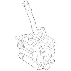 Power Steering Pump - Mazda (LD47-32-600R-0C)