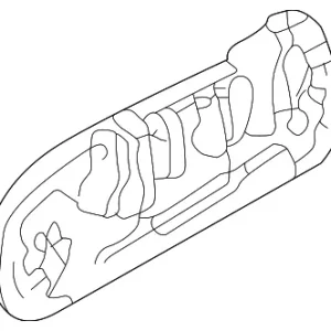 Handle, Outside - Mazda (B25D-72-410B)