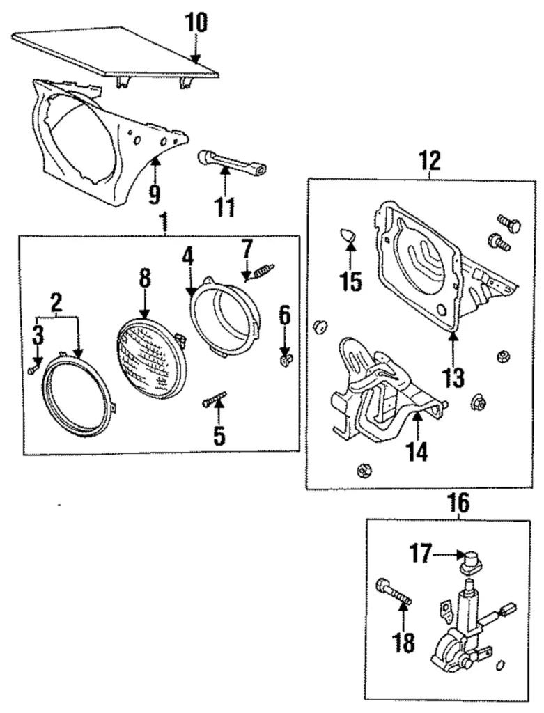 Adjust Spring - Mazda (NA01-51-046)
