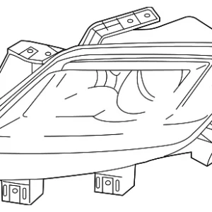 Composite Headlamp - Mazda (TD11-51-0K0J)