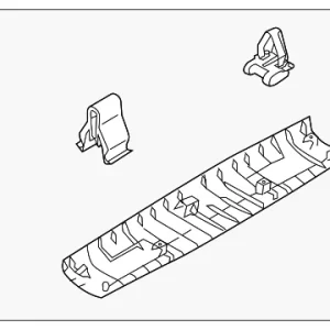 Upper Trim - Mazda (KD45-68-930)