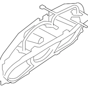 Cluster Panel - Mazda (EH44-55-446)