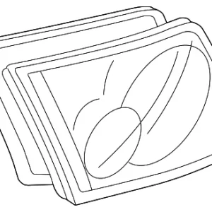 Tail Light Gasket - Mazda (GM9E-51-3J8)
