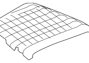 Speaker Grille - Mazda (BDGF-55-530-02)