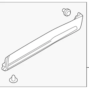 Body Side Molding - Mazda (KJK8-51-RD0C-2M)