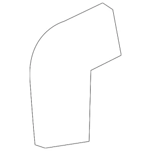 Bumper Cover Seal - Mazda (BANE-50-2G2)