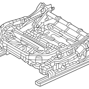 Seat Frame - Mazda (VA40-88-H50)