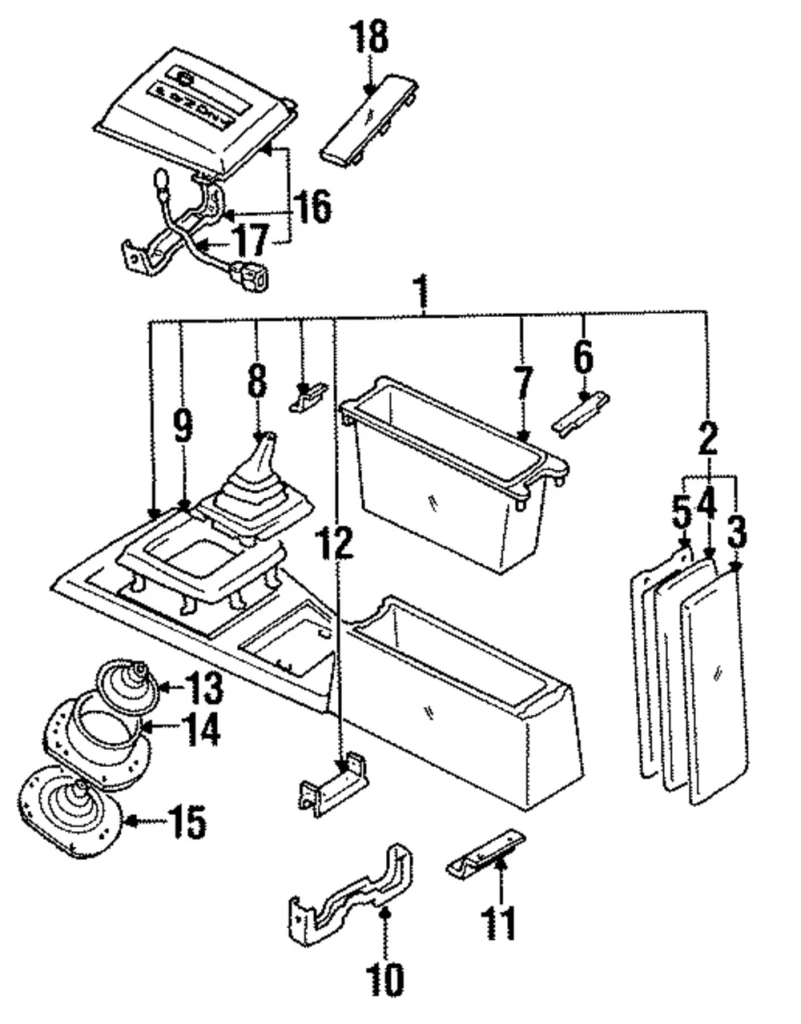 Shift Plate - Mazda (UC84-64-340-09)