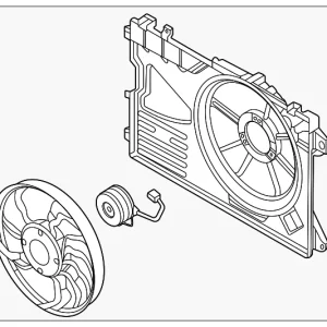 Fan Assembly - Mazda (HF54-15-025)