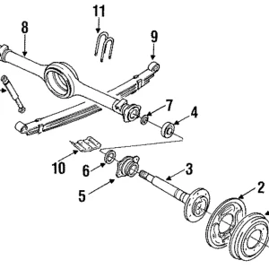 Brake Drum - Mazda (S083-26-251C)