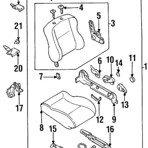 Tilt Lever - Mazda (BC1M-88-663)