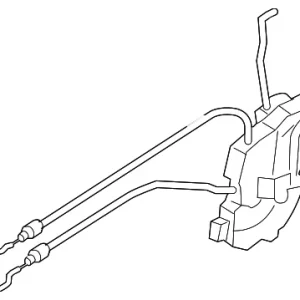 Lock Assembly - Mazda (BAN6-59-310B)