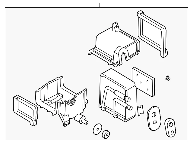 Evaporator Assembly - Mazda (GD7A-61-520D)