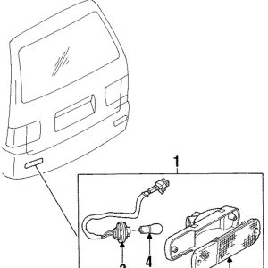 Socket & Wire - Mazda (LA01-51-244A)