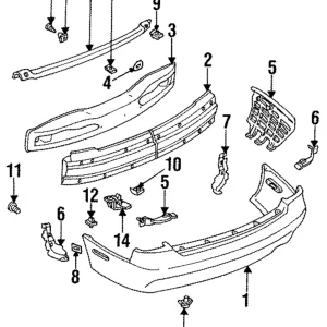 Absorber - Mazda (GA2K-50-31XA)