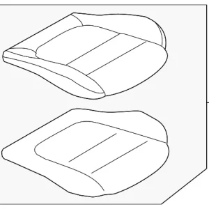 Cushion Assembly - Mazda (BEKD-88-110B-39)