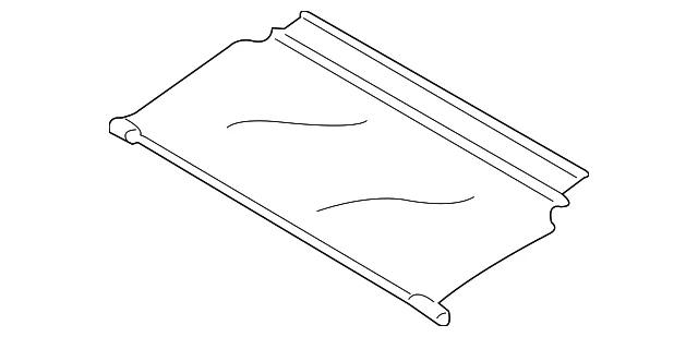 Cargo Cover - Stone - Retractable - Mazda (ZZC0-68-320A-03)