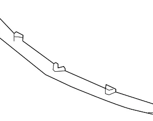 Air Deflector - Mazda (BGV4-51-9K1C)