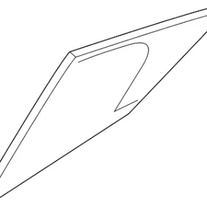 Fixed Glass - Mazda (BDTS-72-661B)