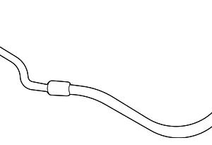 Brake Hydraulic Hose - Mazda (DGH9-43-810A)