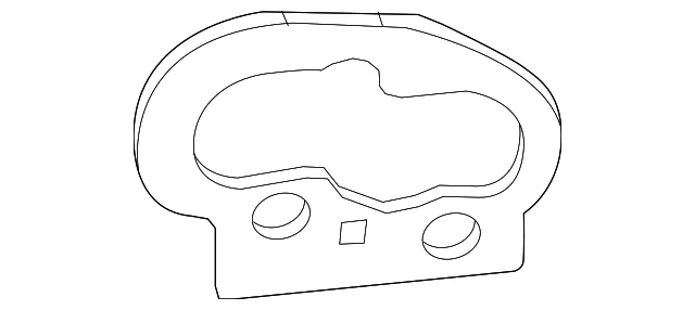 Tail Lamp Assembly Gasket - Mazda (BHP1-51-163)