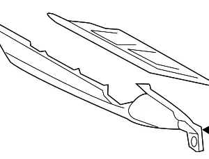 Lower Panel - Mazda (NA6W-64-260D-26)