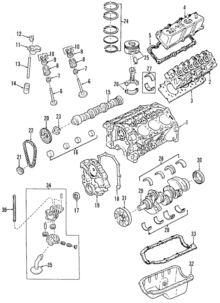 Valve Spring Retainers - Mazda (1F01-12-122)