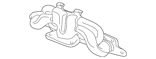 Exhaust Manifold - Mazda (YF20-13-450)