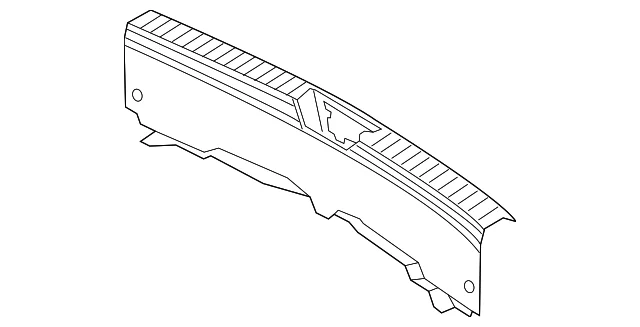 Rear Panel Trim - Mazda (BJT6-68-89X)