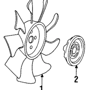 Fan Clutch - Mazda (ZZL0-15-150D)