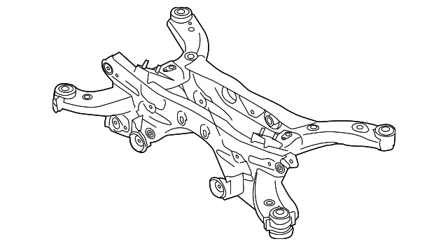 Cross-Member - Mazda (KD35-28-80XH)