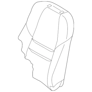 Seat Back Cover - Mazda (TM55-88-181-15)