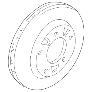 Rotor - Mazda (GA2Y-33-25XA)