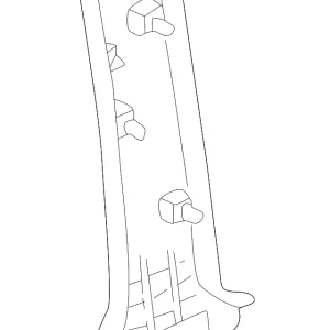 Lower Pillar - Mazda (EF92-68-220A-35)