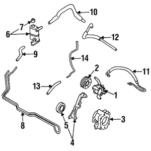 Hose - Mazda (EA03-32-688)
