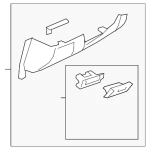 Lower Panel - Mazda (GJR9-64-280C-02)