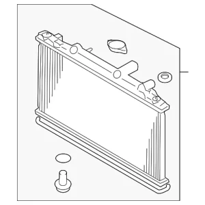 Radiator Assembly - Mazda (L3K9-15-200D)