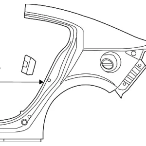 Quarter Panel - Mazda (BDYS-70-410)