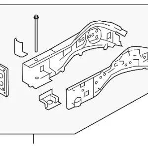 Rail Assembly - Mazda (GS3L-53-31XA)