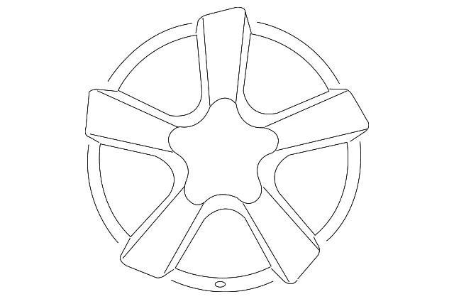 Wheel, Alloy - Mazda (9965-04-8090)