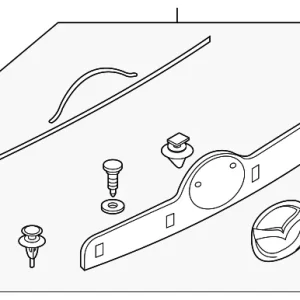 Finish Molding - Mazda (TD11-50-810E-16)