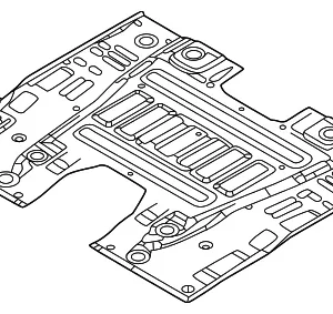 Front Floor Pan - Mazda (DN4E-53-601)