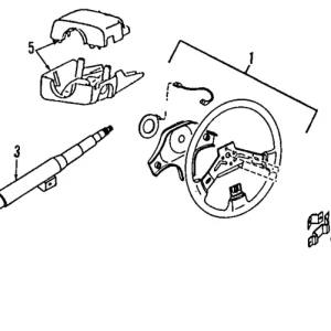 Column Cover - Mazda (GA2A-60-230C)
