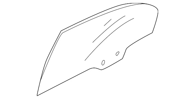 Door Glass - Mazda (GD7A-73-511A)