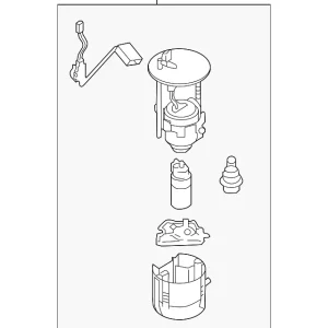 Fuel Pump Assembly - Mazda (PE1A-13-35X)