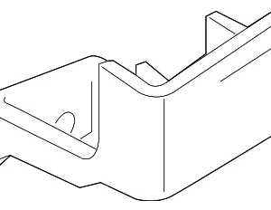Lower Molding - Mazda (KPG2-51-W80-E4)